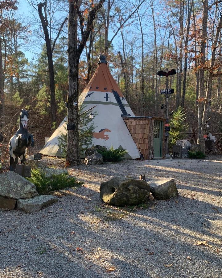 Bed and Breakfast Fox Pass Cabins Hot Springs Exterior foto
