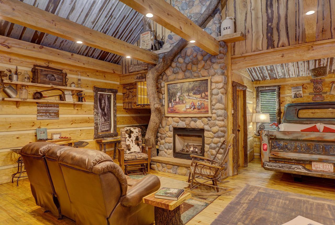 Bed and Breakfast Fox Pass Cabins Hot Springs Exterior foto